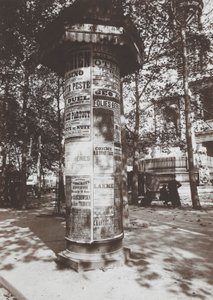 Colonne-St. Sulpice da Eugène Atget