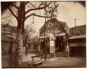 Festa Vaugirard (Fiera di strada e chiosco) da Eugène Atget