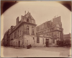 Hôtel du Marquis de Paroy, 83 rue Charlot da Eugène Atget