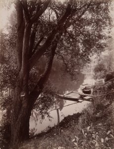 La Marna a La Varenne da Eugène Atget