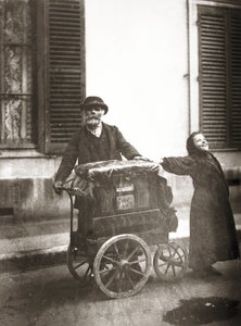 Organista, c.1898-99 da Eugène Atget