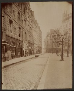 Piazza Dauphine da Eugène Atget