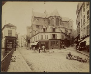 Pontoise, chiesa di Saint-Maclou, XII-XVI secolo da Eugène Atget