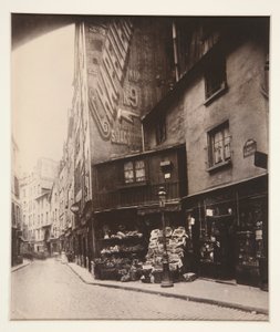 Rue Galande, Parigi da Eugène Atget