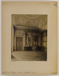 Salone, interno, hôtel Lauzun da Eugène Atget