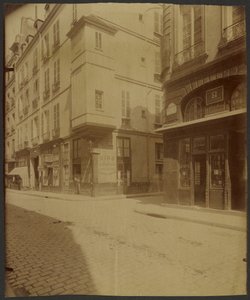 Torretta in rue Saint Paul.  Si ritiene che sia stato lo studio di Botal, medico di Enrico III. da Eugène Atget