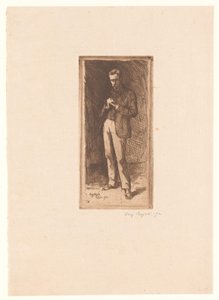 Autoritratto da Eugène Bejot (signed by artist)