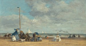 Spiaggia a Trouville