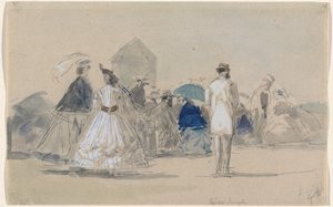 Crinoline sulla Spiaggia