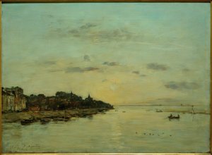 Foce della Somme da Eugene Louis Boudin
