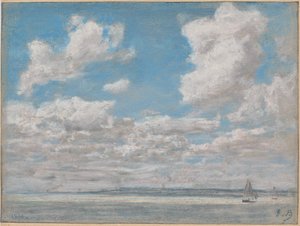 Marina con cielo aperto