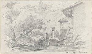 Donne a un Pozzo, Allinges da Eugène Boudin
