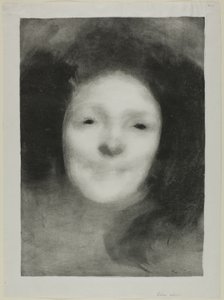 Elise sorridente da Eugène Carrière