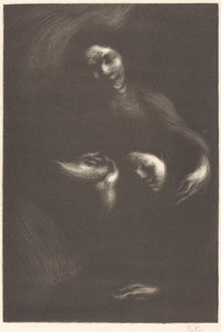 Omaggio a Tolstoj da Eugène Carrière