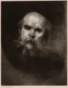 Ritratto di Paul Verlaine da Eugène Carrière