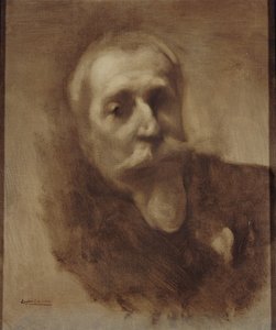 Ritratto del poeta, giornalista e romanziere Anatole France 1844-1924, c. 1900