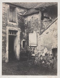 Cortile della fattoria da Eugène Cuvelier