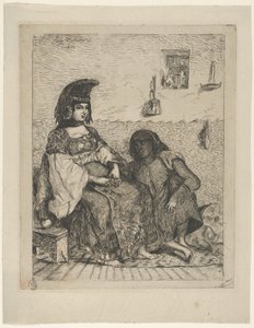 Una Sposa Ebrea a Tangeri, 1833