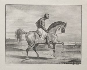 Africano a Cavallo da Eugène Delacroix