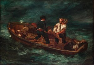 Dopo il naufragio (Chiatta di Don Giovanni - cadavere gettato in mare)