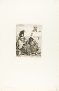 Ebrea algerina da Eugène Delacroix