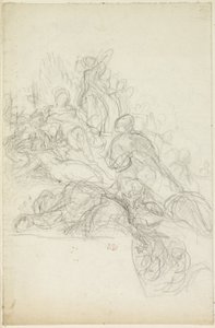 Scena Allegorica o Mitologica da Eugène Delacroix