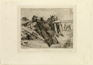Arabi di Orano da Eugène Delacroix
