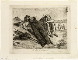 Arabi di Orano da Eugène Delacroix
