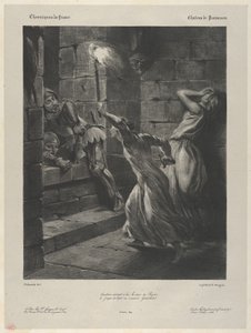 La Sorella di Duguesclin, 1829 da Eugène Delacroix