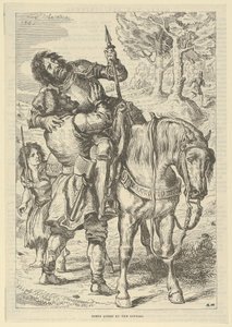 Goetz Aiutato dagli Zingari da Eugène Delacroix