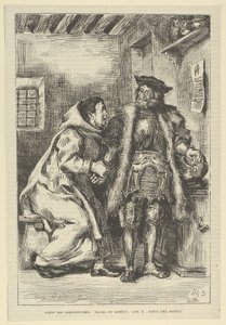 Goetz e Fra Martino da Eugène Delacroix