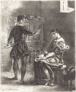 Amleto e Ofelia (Atto III, Scena I)