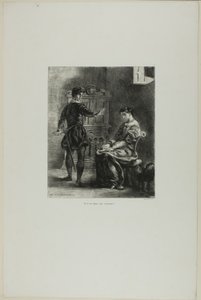 Amleto e Ofelia, tavola 5 dell