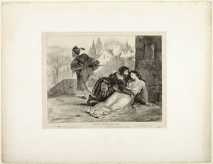 Jane Shore da Eugène Delacroix