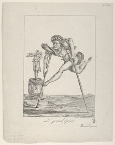 Le Grand Opéra, 1821 da Eugène Delacroix