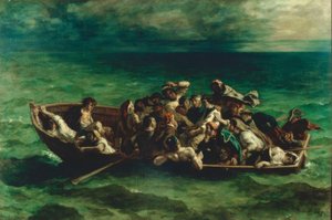 Il naufragio di Don Giovanni da Ferdinand Victor Eugene Delacroix