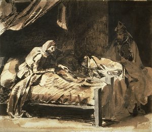 Ospedale militare da Eugène Delacroix