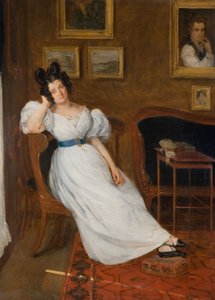 Ritratto di Madame Simon da Eugène Delacroix