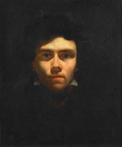 Autoritratto, ca 1816 da Eugène Delacroix