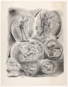 Studi di sette monete greche, 1825