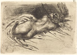 Studio di una donna vista di schiena