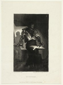 Il fabbro da Eugène Delacroix