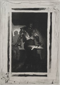 Il fabbro da Eugène Delacroix
