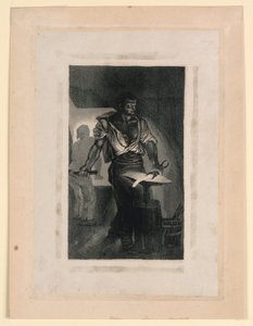 Il Fabbro da Eugène Delacroix