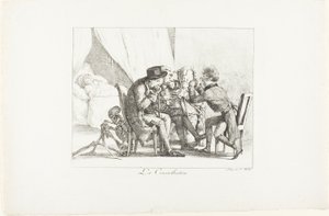 La Consultazione da Eugène Delacroix