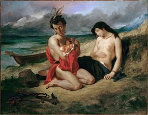 Il Natchez da Eugène Delacroix