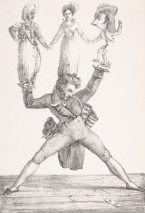 Teatro Italiano da Eugène Delacroix