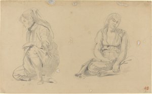 Donne di Algeri da Eugène Delacroix