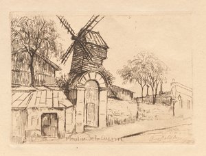 Moulin de la Galette da Eugène Delâtre