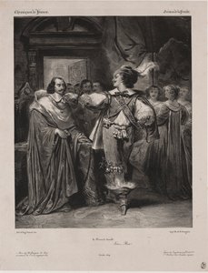 Cronache di Francia: Scena della Fronda - Il principe di Condé, 1829 da Eugène François Marie Joseph Devéria